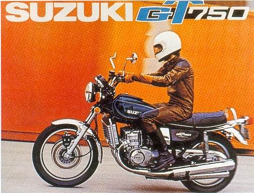 SUZUKI GT 750 (1971-1977) #vintageriders #fyp #fypage #motorcycle